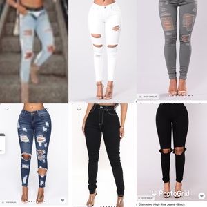 fashion nova jeans bundle